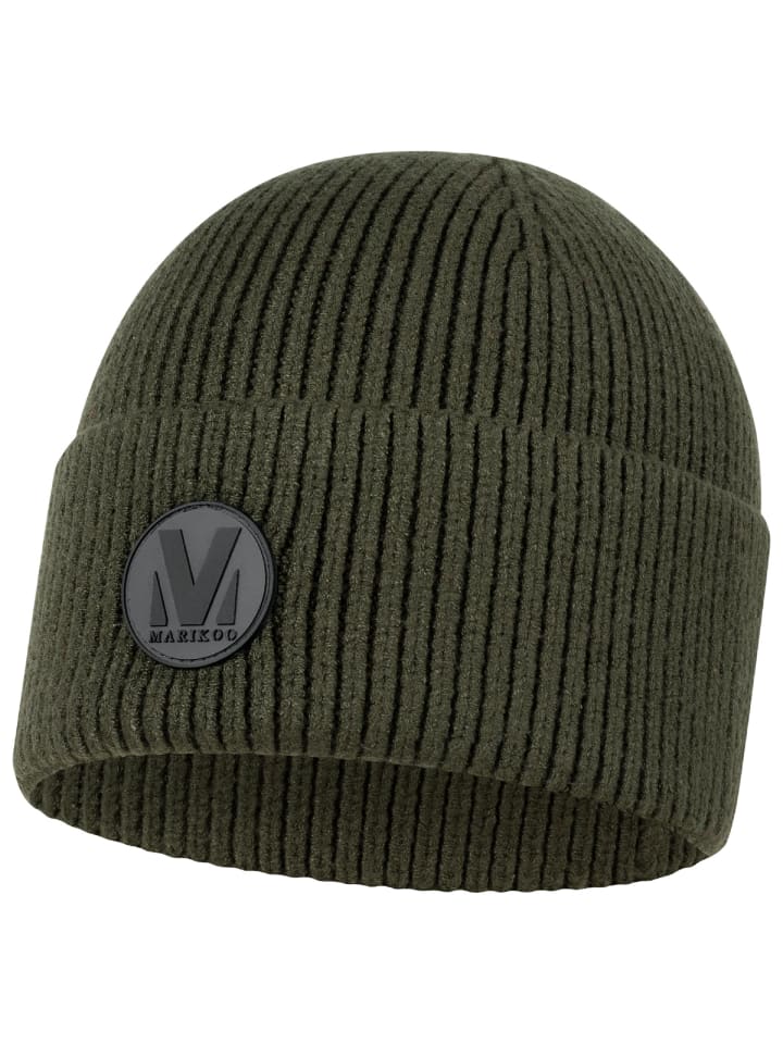 Strickmütze Effelin 16 in Dark Olive