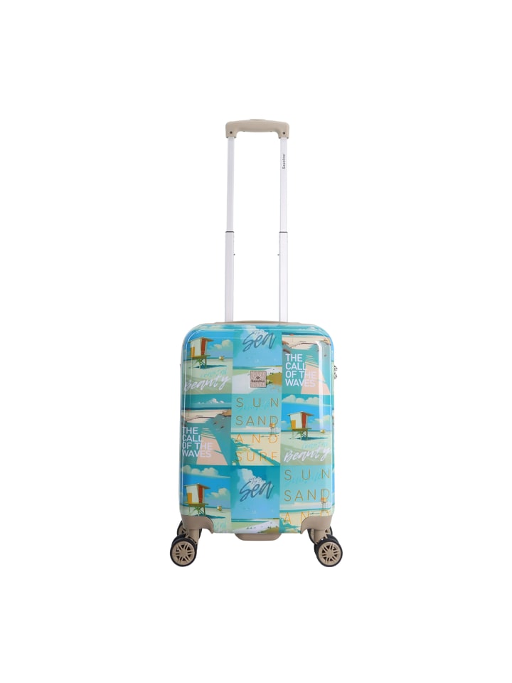 Boardcase Coastal Beauty in multicoloured