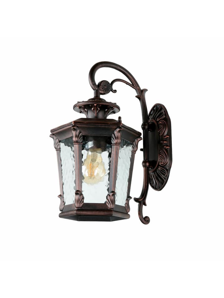 Außen Wandlampe (B)21 x (H)40 cm in Bronze antik