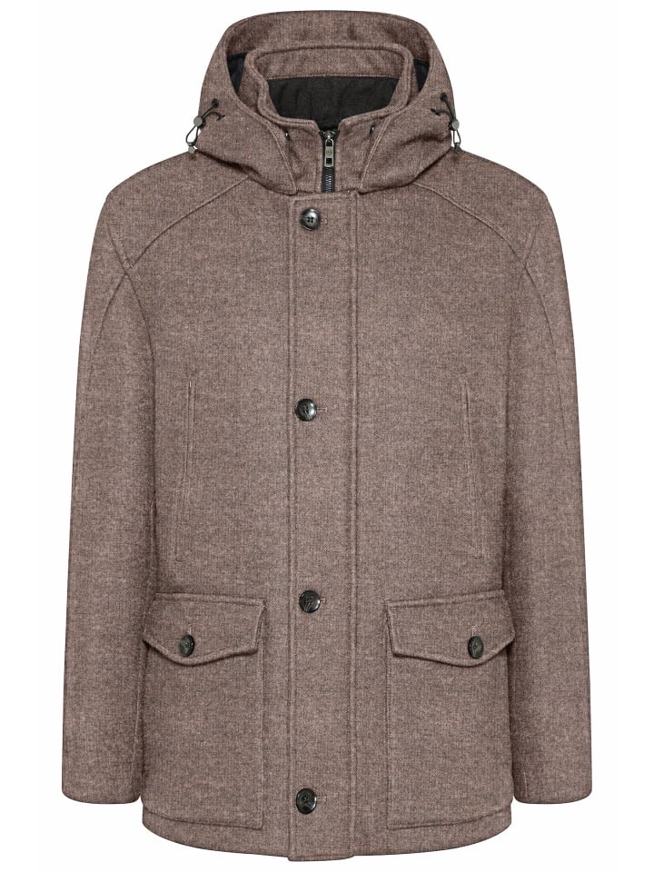Jacke in taupe