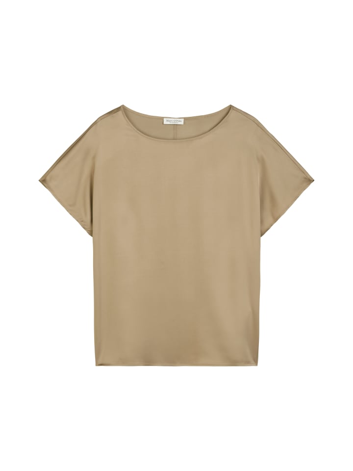 Blusenshirt regular in Beige
