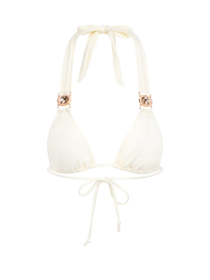 Bikinioberteil Amour Triangle in Ecru