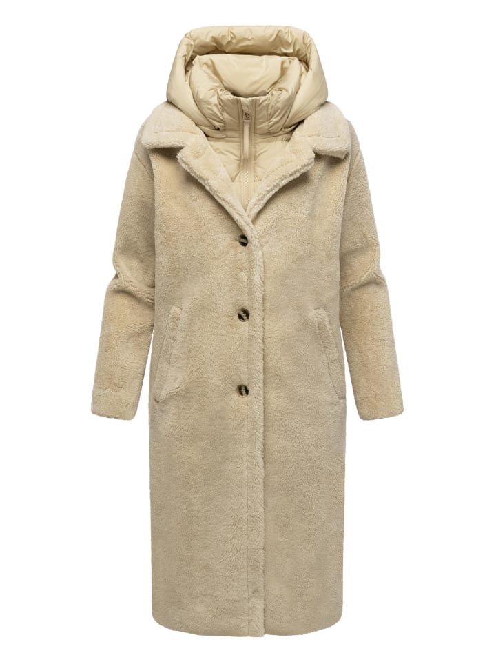 Wintermantel Teddyzauber 14 in Beige