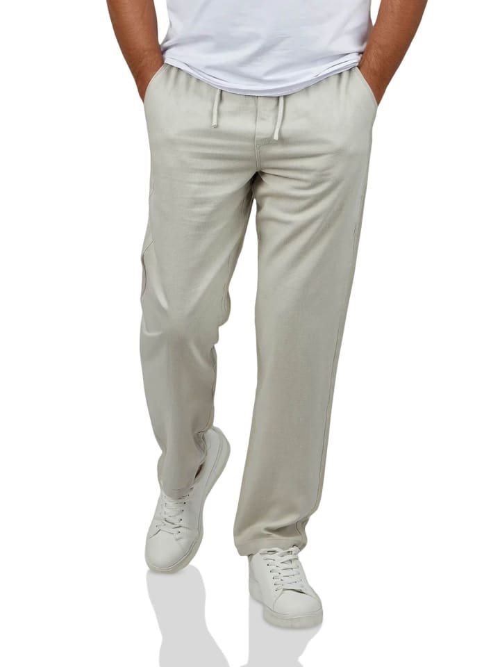 Stoffhose / Chino DFDylan regular/straight in Beige