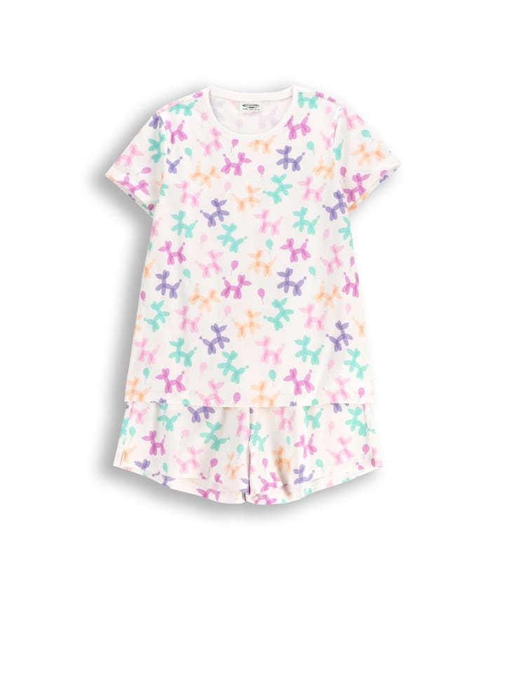 Mädchenpyjama in bunt