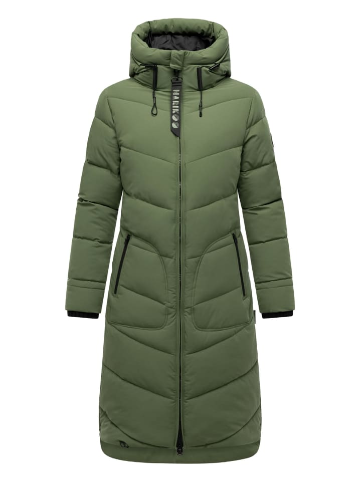 Steppmantel Benikoo in Pine Olive