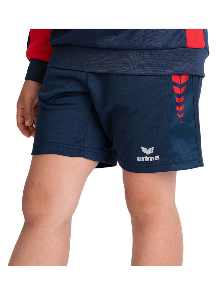 Kinder Six Wings Shorts in new navy/rot