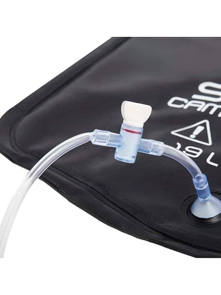 (19 Liter) Campingdusche Outdoor in schwarz