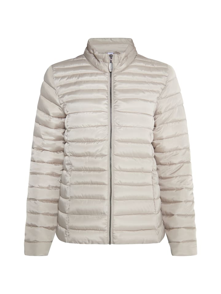 Damen Leichte Steppjacke in Stein