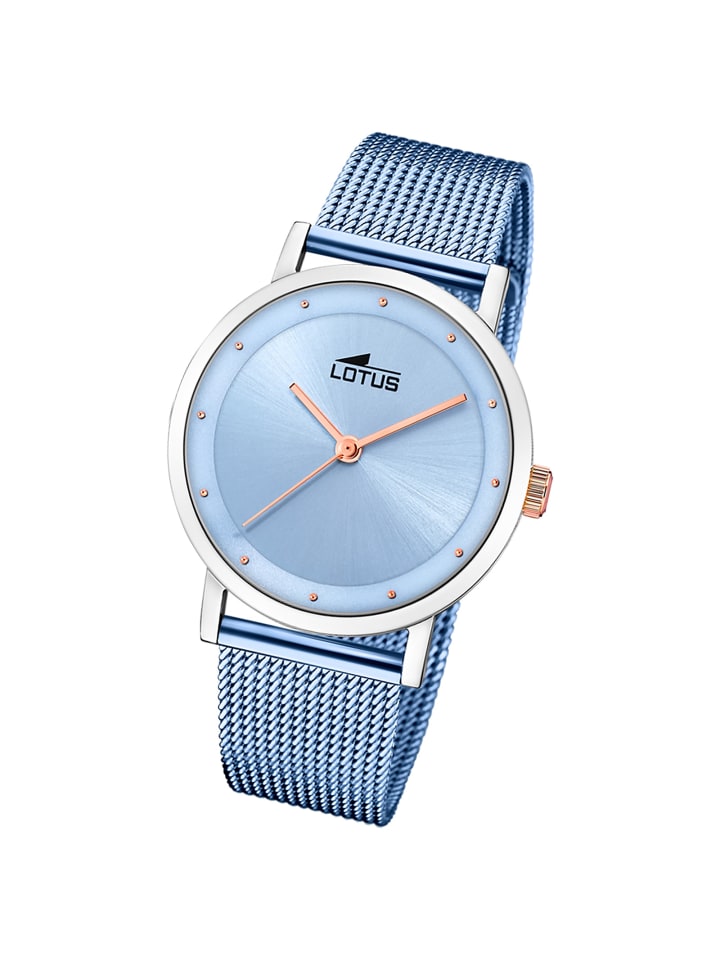 Chronograph-Armbanduhr Lotus Classic hellbau mittel (ca. 35mm)