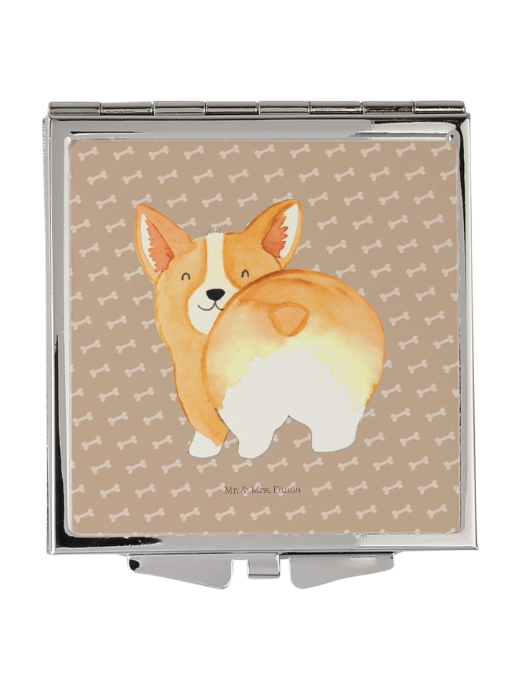 Schminkspiegel Corgi Po ohne Spruch in Hundeglück