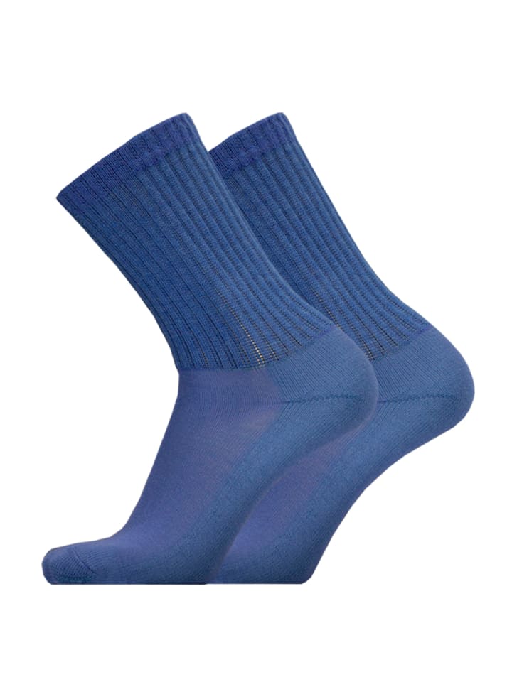 Socken 'MERINO SPORT' 2er Pack in Seaport