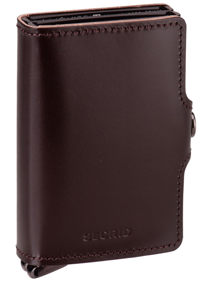 Geldbörse Twinwallet Dusk in Dark Brown+