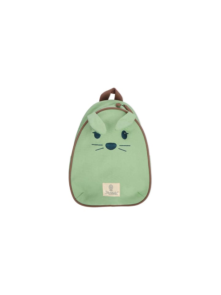 Kinderrucksack "Stay True To Nature" in Kinni Grün