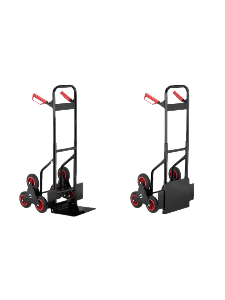 Sackkarre Treppensteiger in Schwarz/ Rot