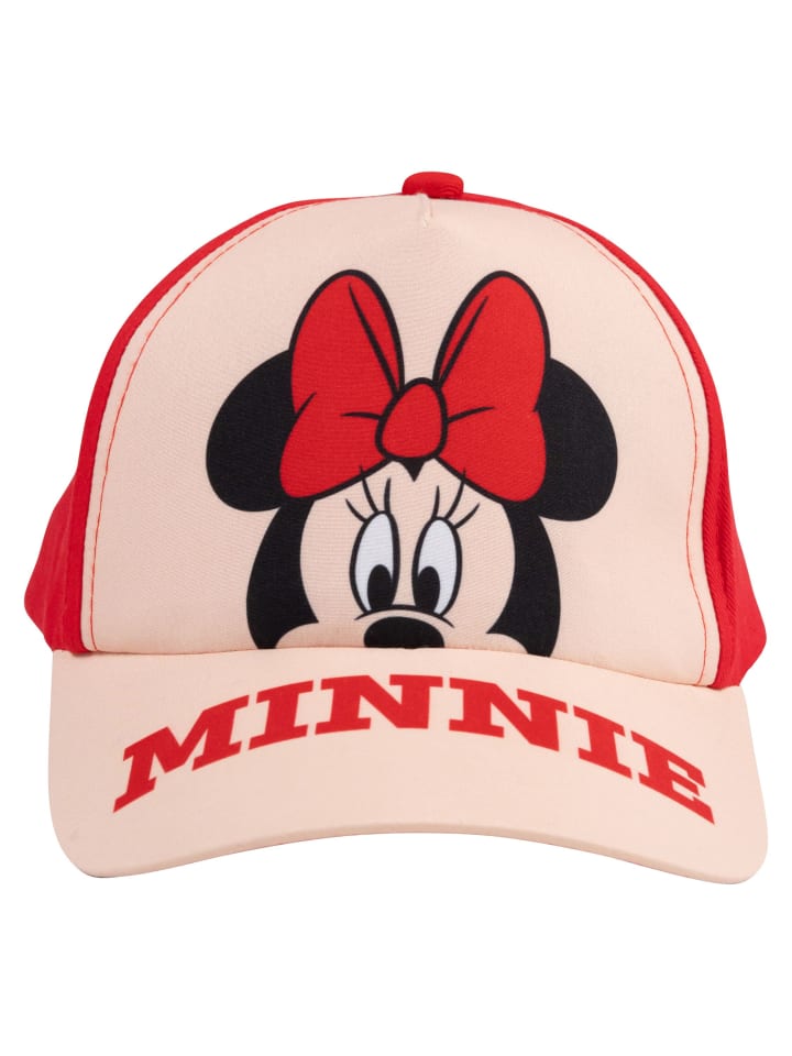 Disney Minnie Mouse Kappe Cap Basecap Baseballkappe verstellbar in rot