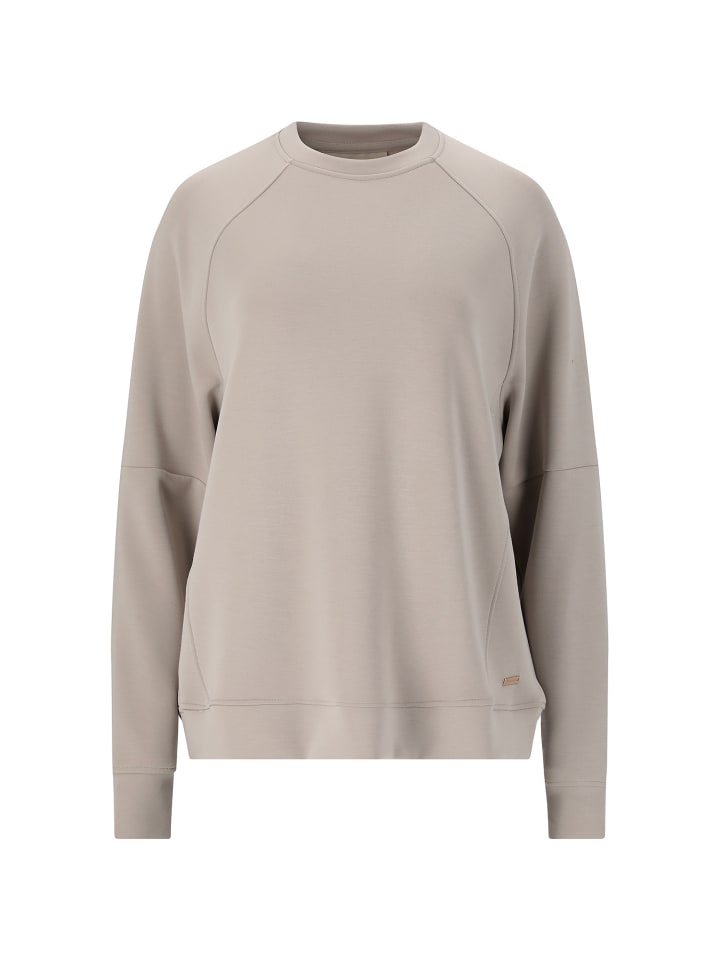 Jacey W Crew Neck in Crema631