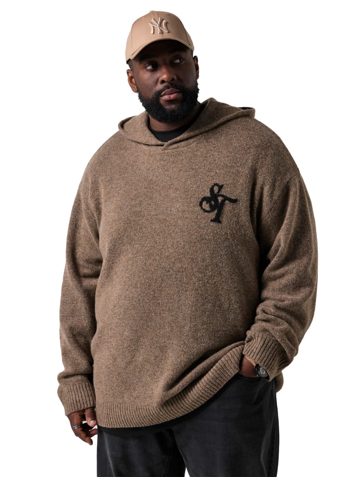 Pullover in kakaobraun