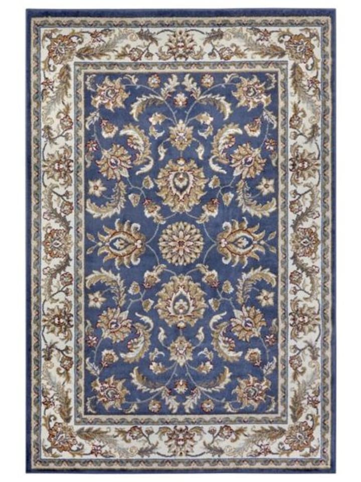 Orient Teppich Reni Blau Creme