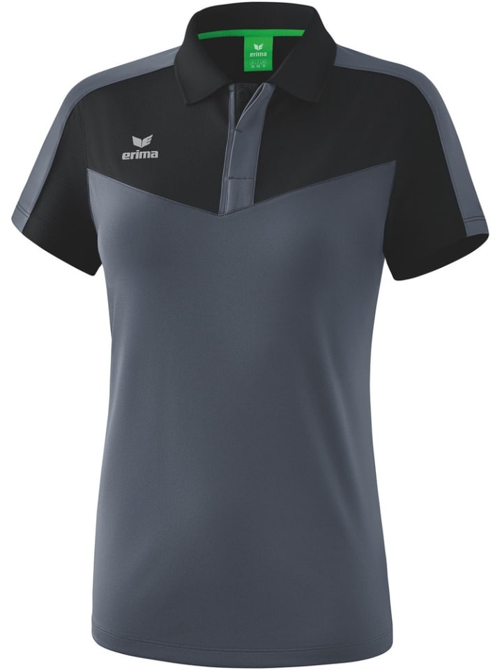 Polo "Squad Poloshirt" in Schwarz