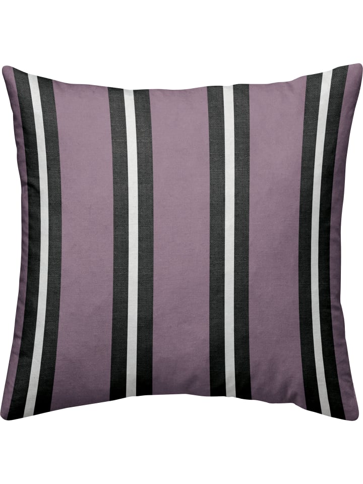 Nicky-Velours, Samt Kissenhülle in mauve