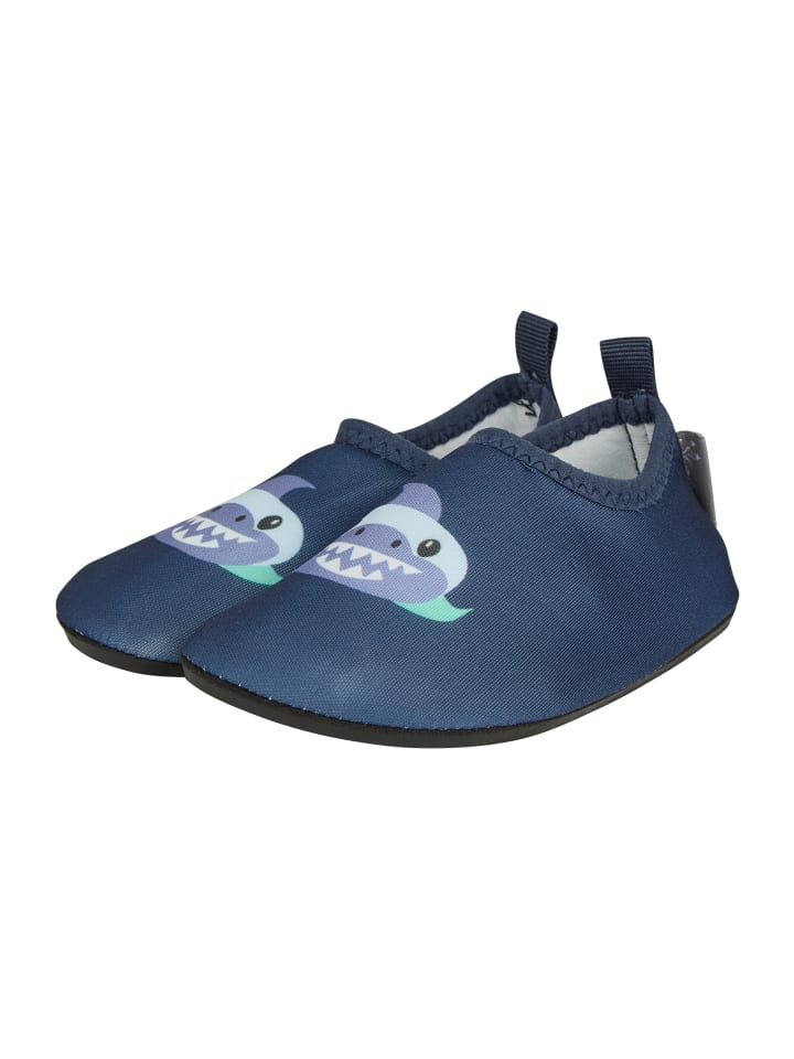 Badeschuhe Hai in marine