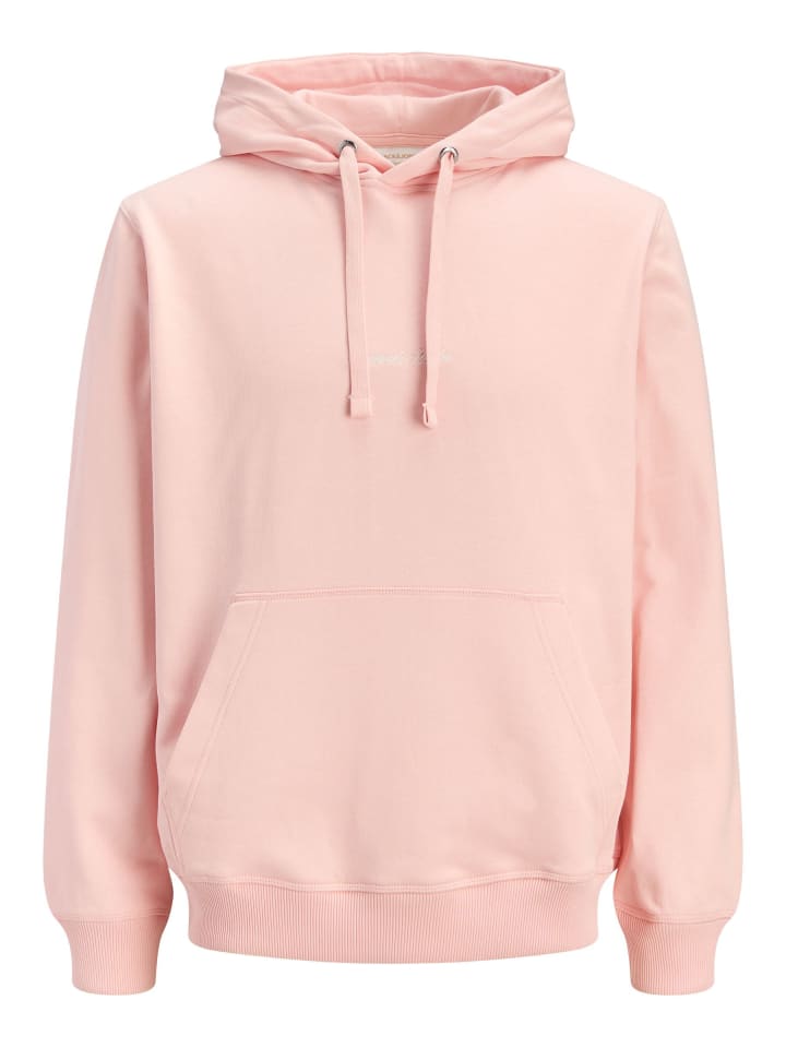 Kapuzenpullover in Peach Melba