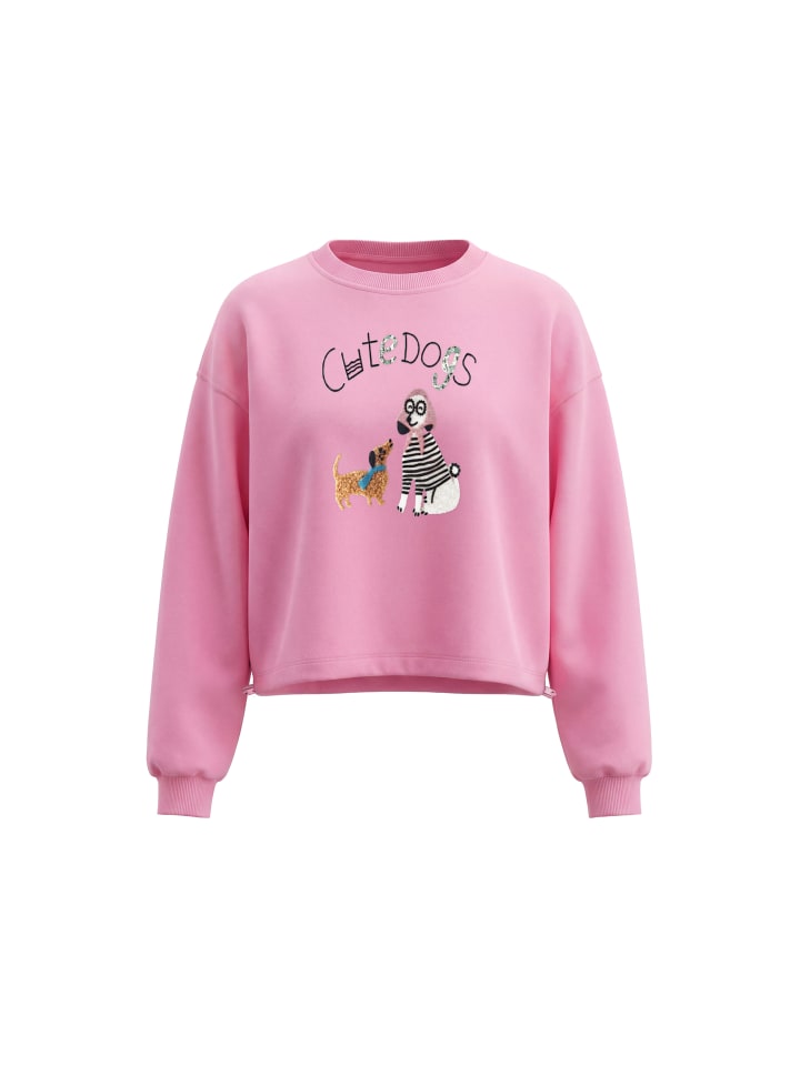 Women Sweatshirt in Pink