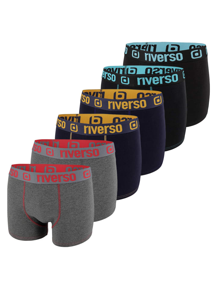 Trunk RIVOle 6er Pack regular/straight in Mehrfarbig