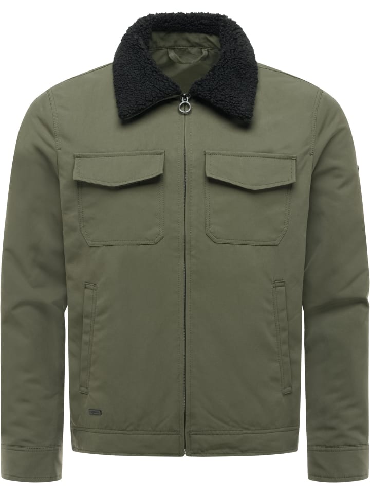 Outdoorjacke Dyphner Warm Y in Dark Olive