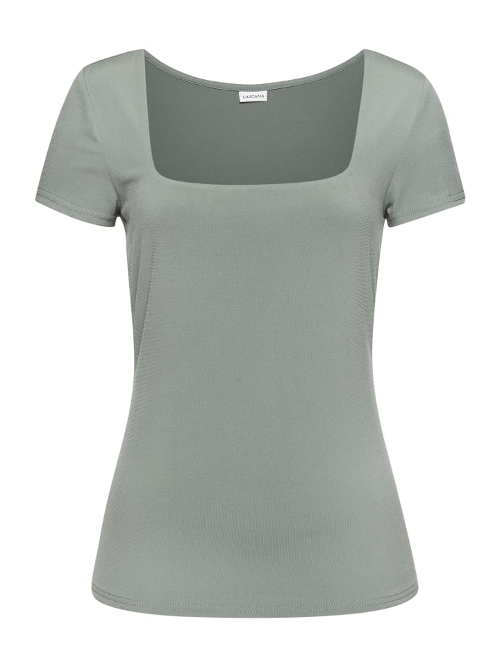 T-Shirt in sage green
