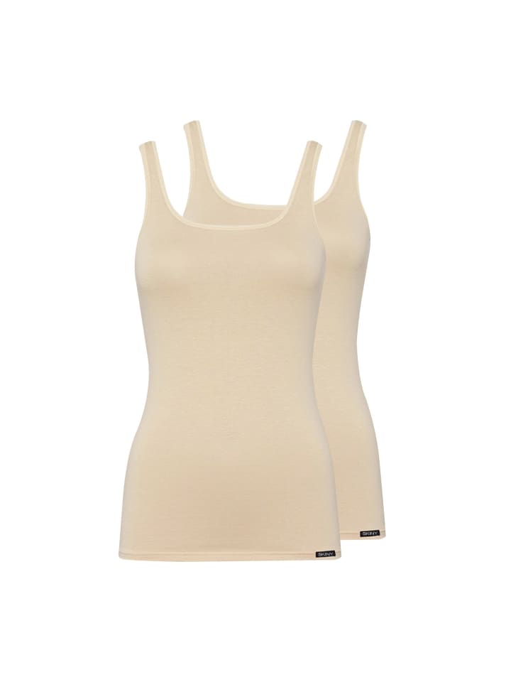 2er Pack Tank Top Every Day In Cotton Advantage in Beige