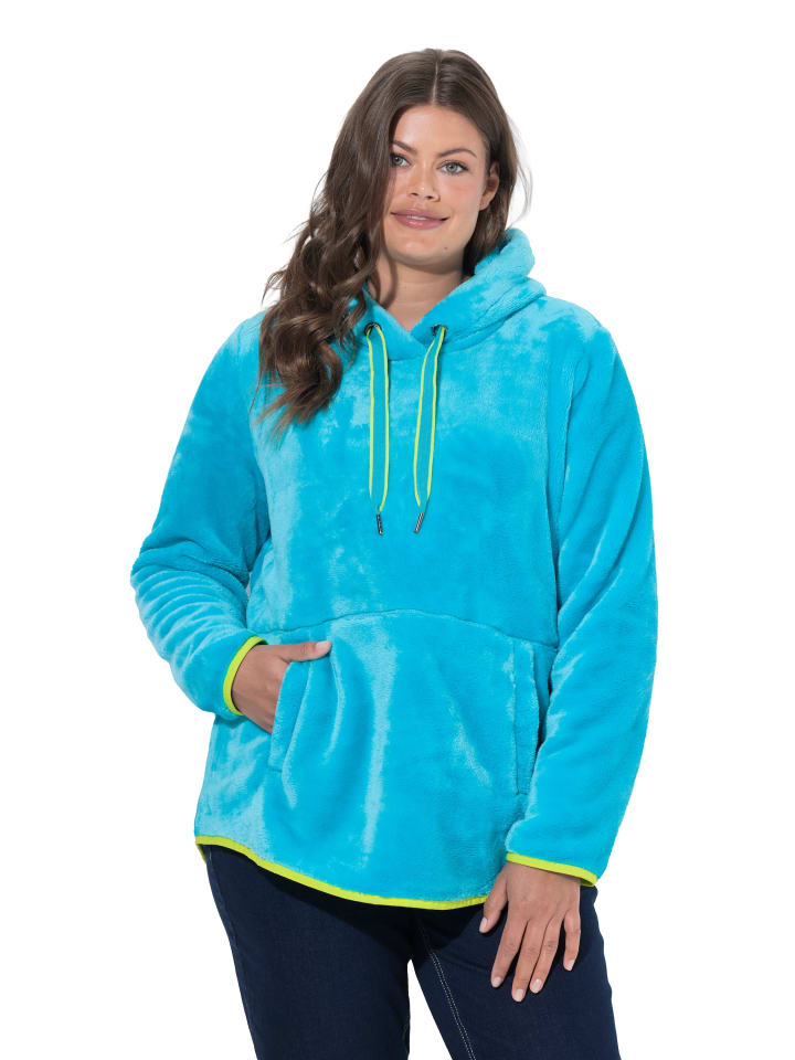 Sweatshirt in neon blau