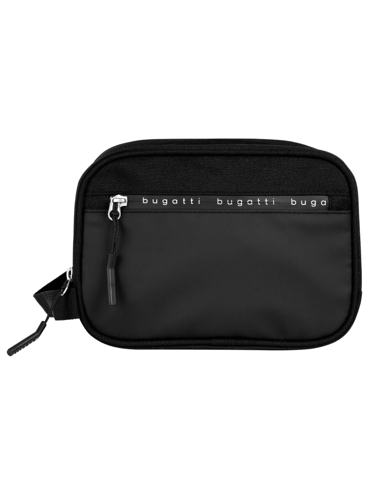 Kulturtasche BLANC DELIGHT Kunstfaser in schwarz