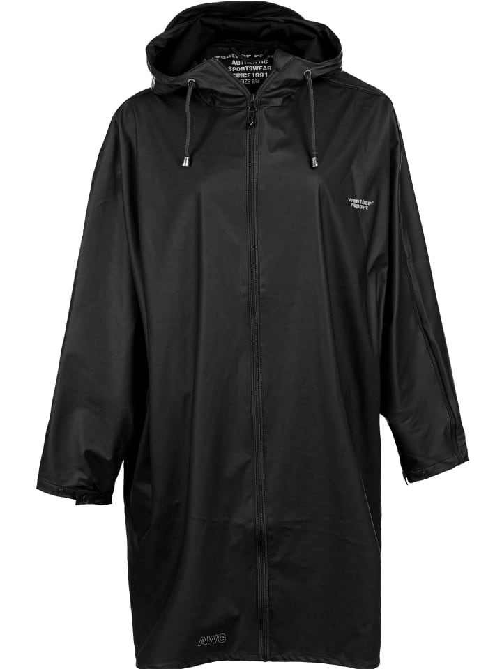 Regenmantel FLAME in 1001 Black