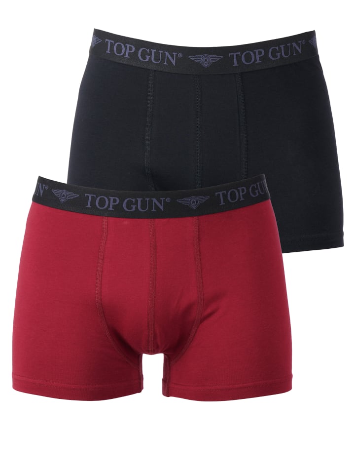 Boxershorts Doppelpack TGUW001 in sunset - black