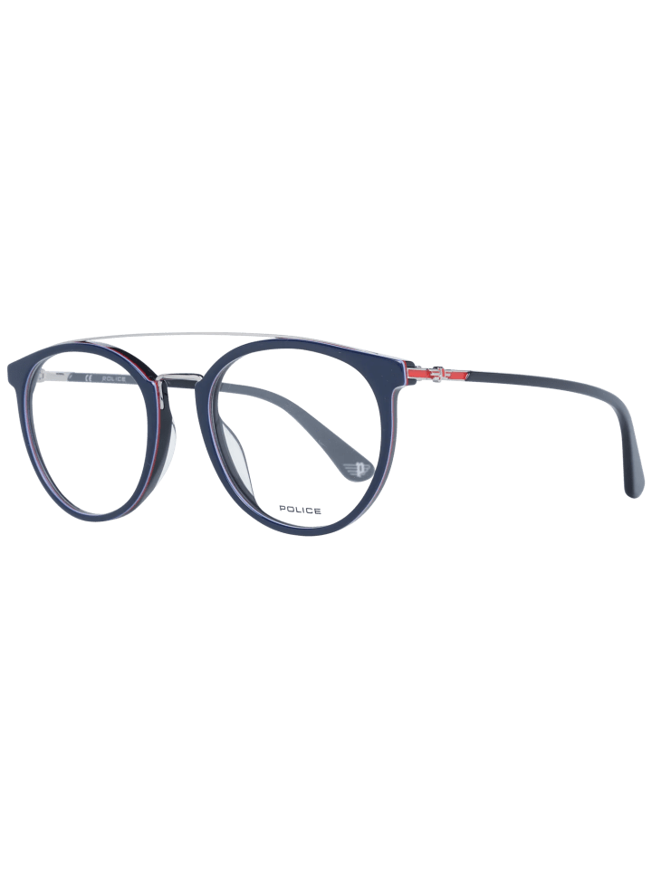 Männer Optische Fassungen Rund Blau