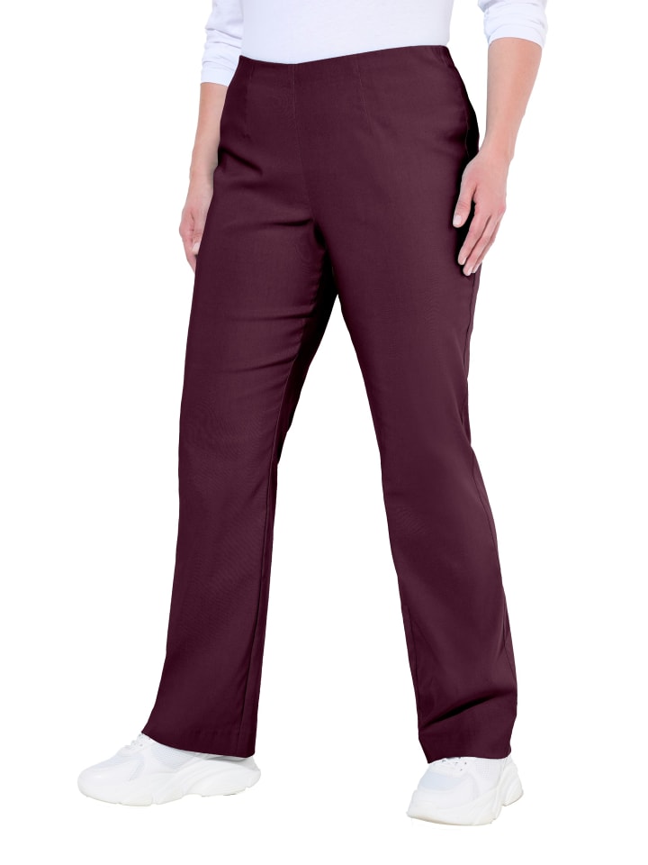 Schlupfhose in aubergine