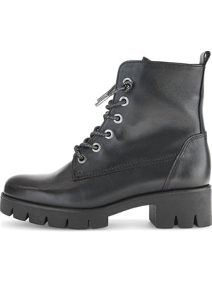 Stiefelette in schwarz