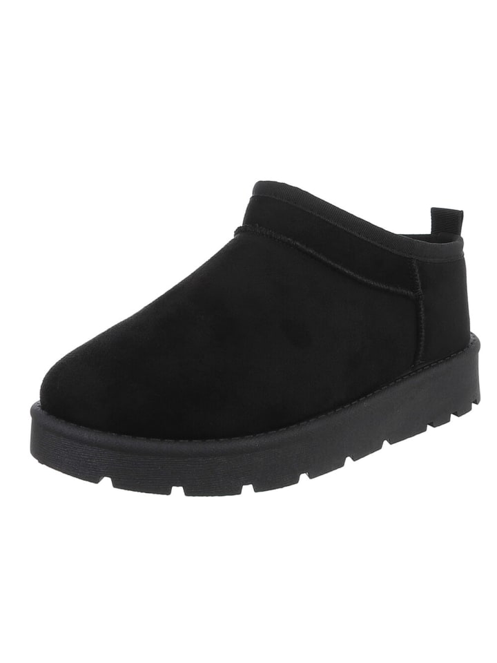 Stiefelette in Schwarz