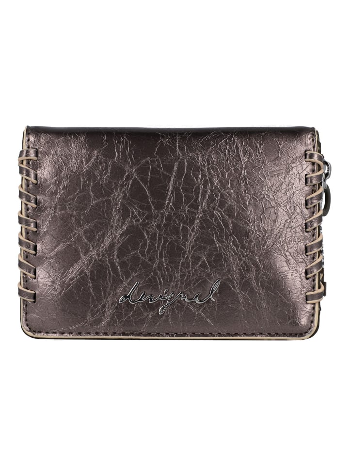 Greta Geldbörse 13.5 cm plata oscura