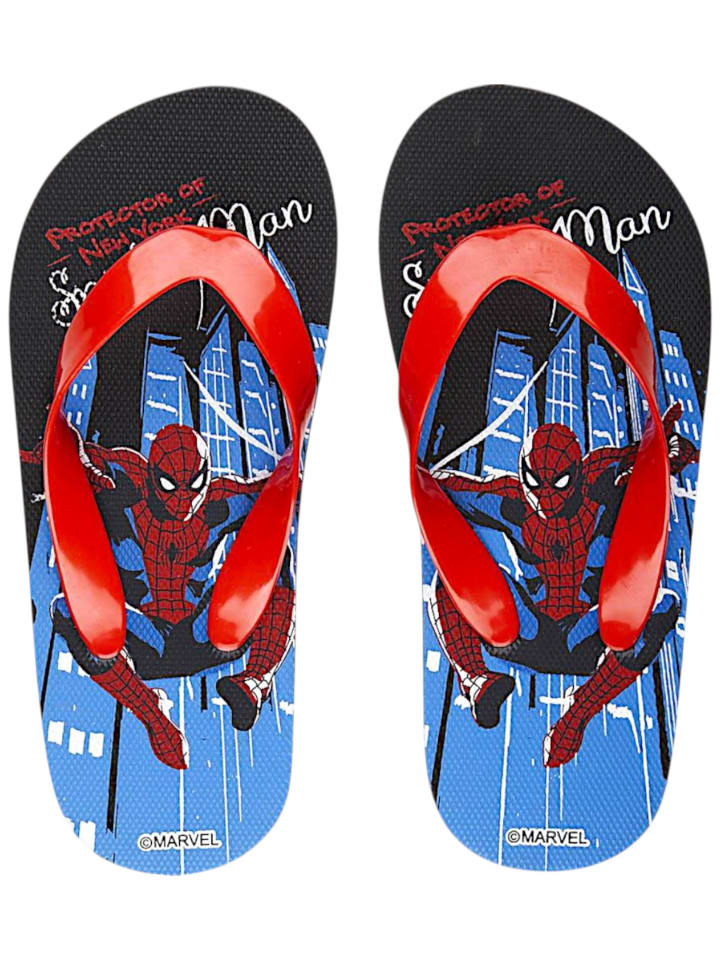 Zehentrenner Spider-Man in Schwarz