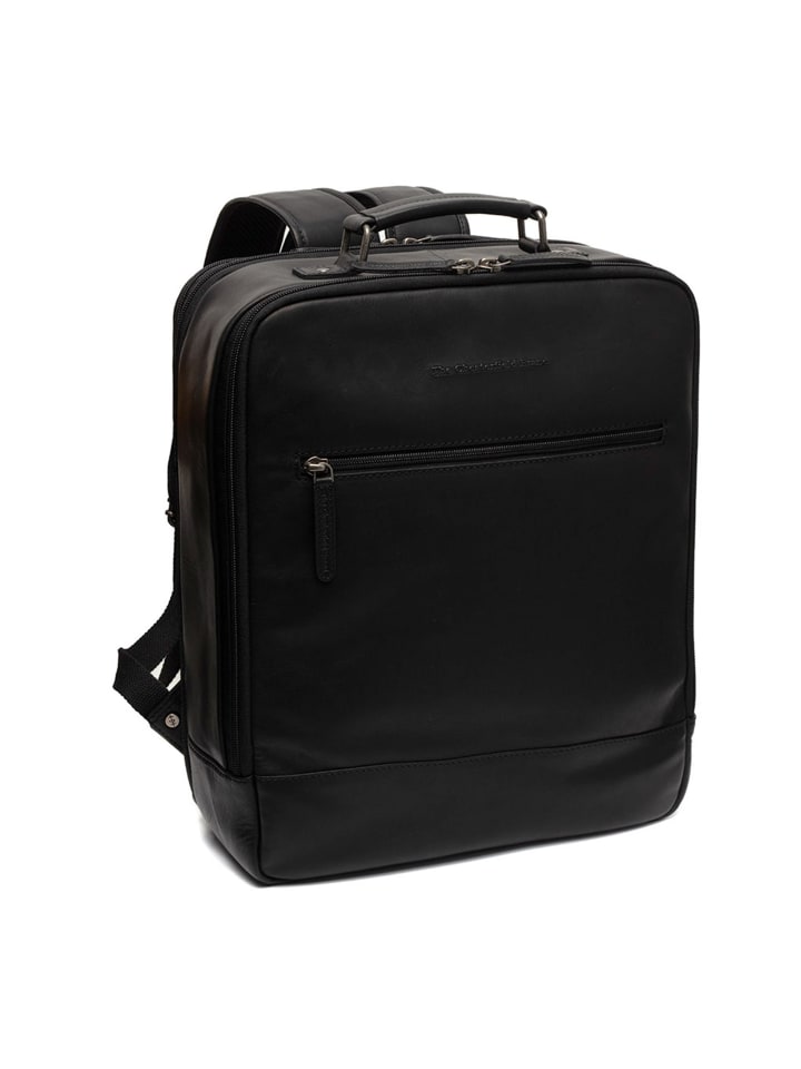 Jamaica Daypack Leder 40 cm Laptopfach black