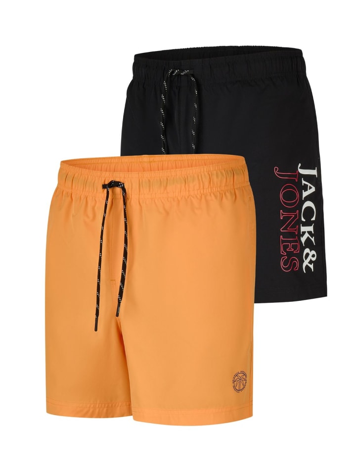 Short JPSTMAUI SWIM MIX SMU 2PK regular/straight in Orange