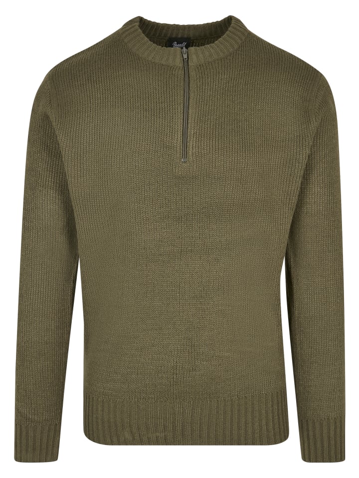 Knitwear in olive