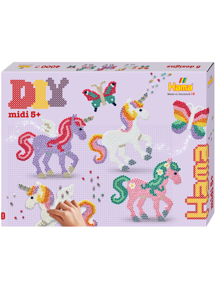 Geschenkpackung Magische Pferde Midi-Bügelperlen - ab 5 Jahren
