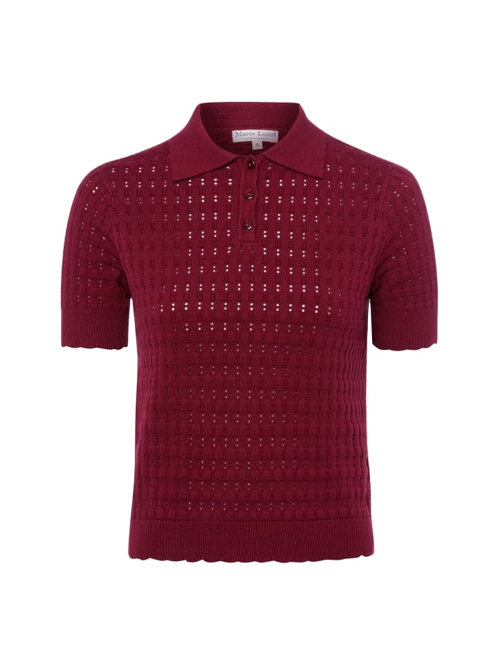 Shirt in bordeaux