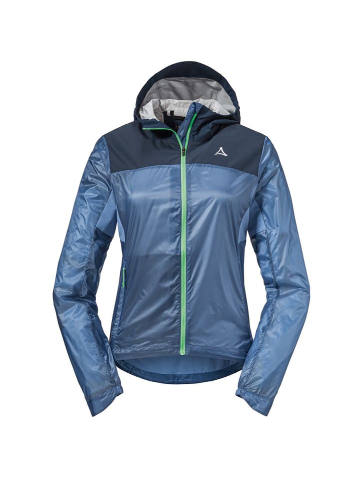 W HYBRID JACKET FLOW TRAIL in Blau