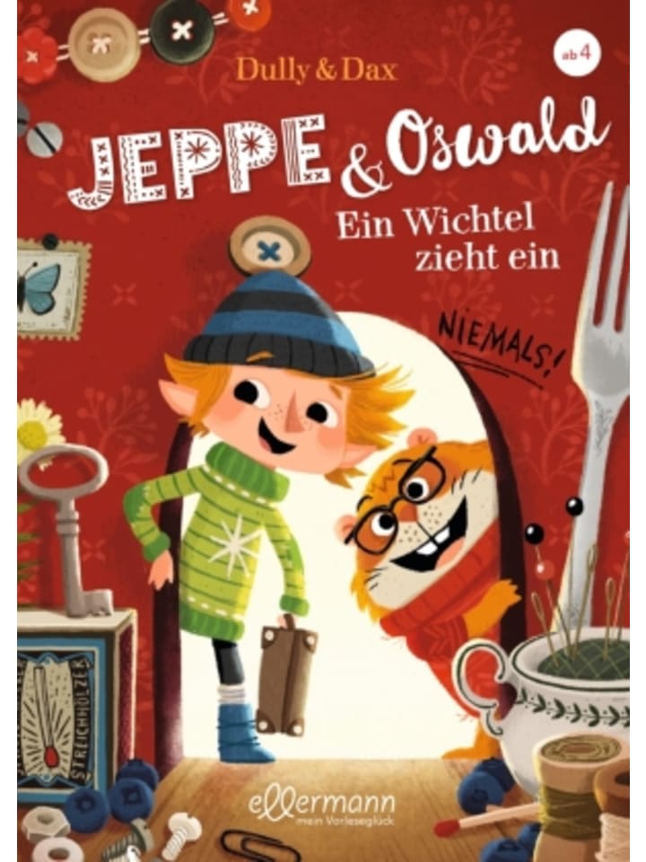 Buch - Jeppe & Oswald 1. Ein Wichtel zieht ein