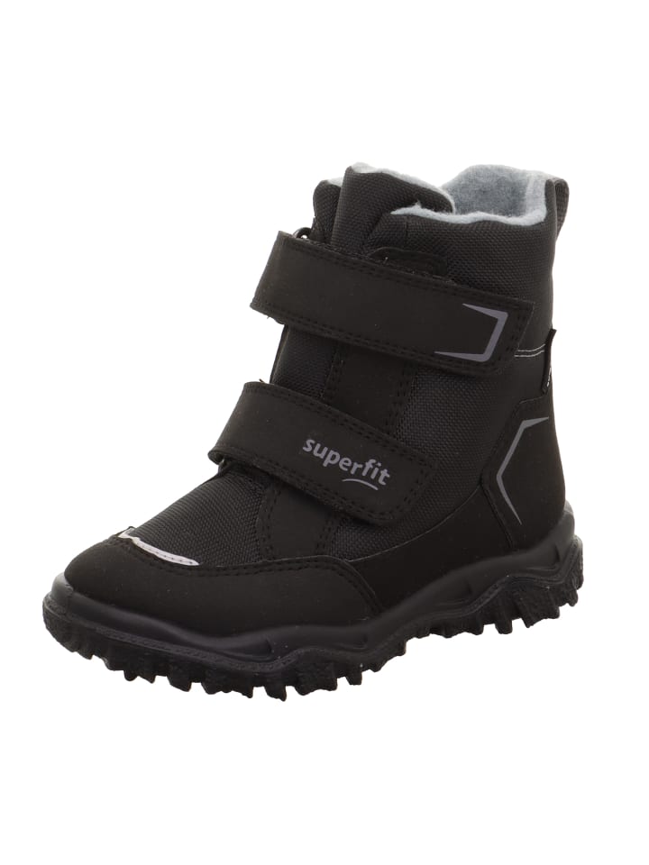 Winterstiefel HUSKY in Schwarz/Hellgrau